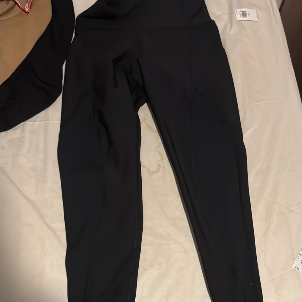 Women's Black High-Waisted Pants